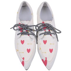 Hearts-36 Pointed Oxford Shoes