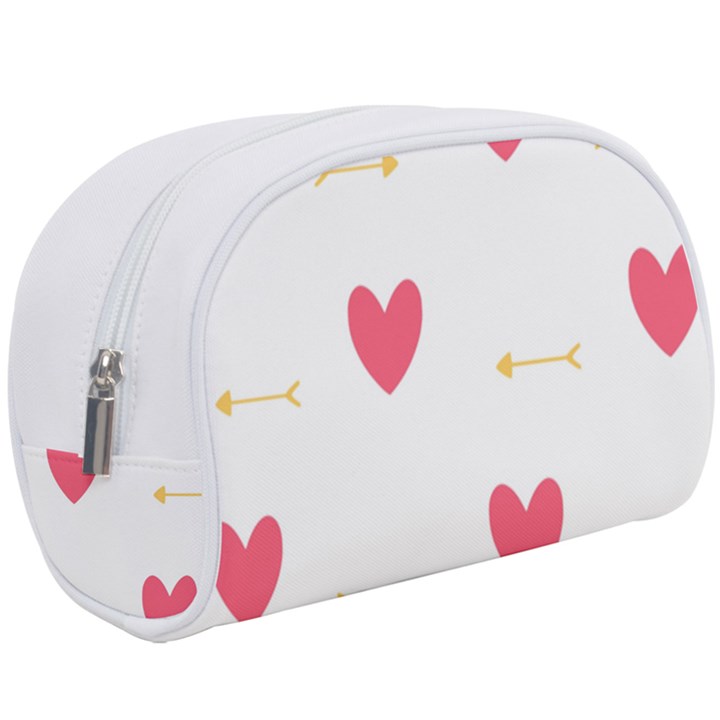 Hearts-36 Make Up Case (Large)