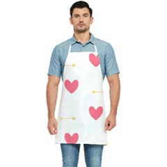 Hearts-36 Kitchen Apron by nateshop