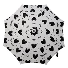 Hearts-57 Hook Handle Umbrellas (medium) by nateshop