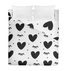 Hearts-57 Duvet Cover Double Side (full/ Double Size) by nateshop