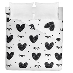 Hearts-57 Duvet Cover Double Side (queen Size)