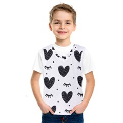 Hearts-57 Kids  Basketball Tank Top by nateshop