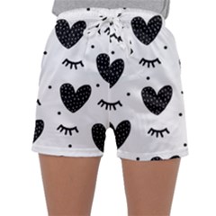 Hearts-57 Sleepwear Shorts by nateshop