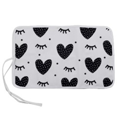 Hearts-57 Pen Storage Case (l) by nateshop