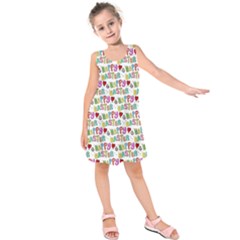 Holidays Kids  Sleeveless Dress by nateshop