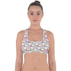 Holidays Cross Back Hipster Bikini Top  by nateshop