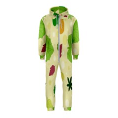 Leaves-140 Hooded Jumpsuit (kids) by nateshop