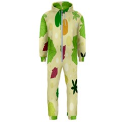 Leaves-140 Hooded Jumpsuit (men) by nateshop