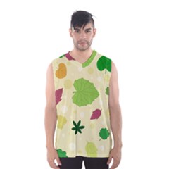 Leaves-140 Men s Basketball Tank Top by nateshop