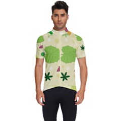 Leaves-140 Men s Short Sleeve Cycling Jersey