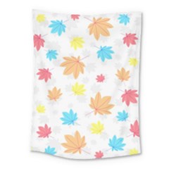 Leaves-141 Medium Tapestry by nateshop