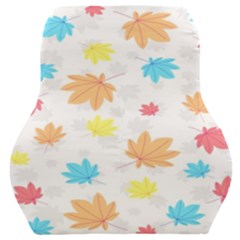 Leaves-141 Car Seat Back Cushion  by nateshop