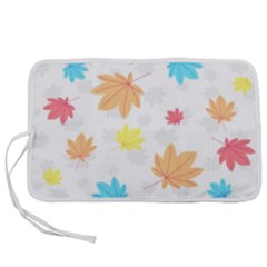 Leaves-141 Pen Storage Case (m) by nateshop