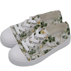 Leaves-142 Kids  Low Top Canvas Sneakers by nateshop