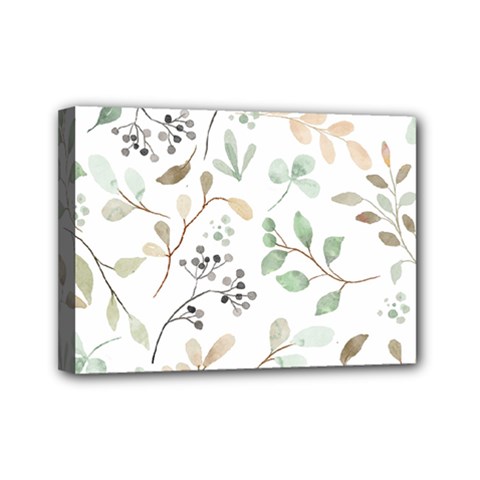 Leaves-147 Mini Canvas 7  X 5  (stretched) by nateshop