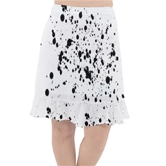 Paint-21 Fishtail Chiffon Skirt by nateshop