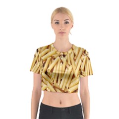 Pasta-79 Cotton Crop Top by nateshop