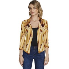 Pasta-79 Women s Casual 3/4 Sleeve Spring Jacket