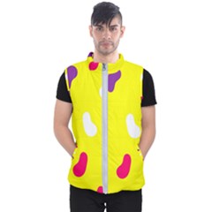 Pattern-yellow - 1 Men s Puffer Vest