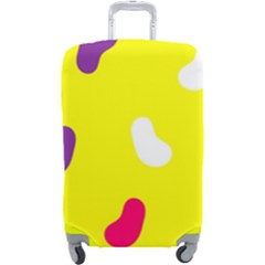 Pattern-yellow - 1 Luggage Cover (large) by nateshop