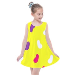 Pattern-yellow - 1 Kids  Summer Dress by nateshop