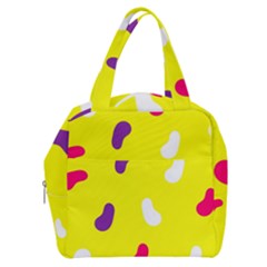 Pattern-yellow - 1 Boxy Hand Bag by nateshop