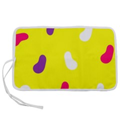 Pattern-yellow - 1 Pen Storage Case (s) by nateshop