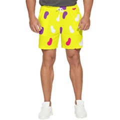 Pattern-yellow - 1 Men s Runner Shorts by nateshop