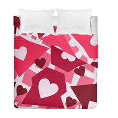 Pink-17 Duvet Cover Double Side (full/ Double Size) by nateshop