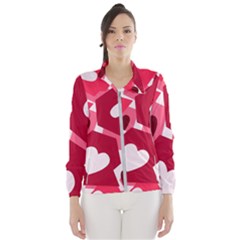 Pink-17 Women s Windbreaker by nateshop