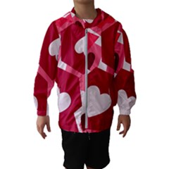 Pink-17 Kids  Hooded Windbreaker