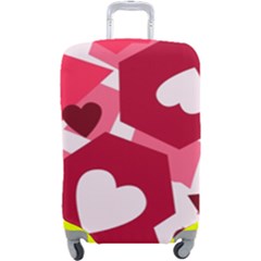 Pink-17 Luggage Cover (large) by nateshop