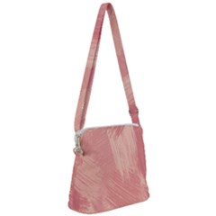 Pink-66 Zipper Messenger Bag by nateshop