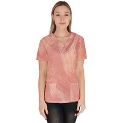 Pink-66 Women s V-neck Scrub Top by nateshop