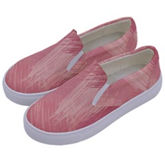 Pink-66 Kids  Canvas Slip Ons by nateshop