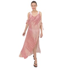 Pink-66 Maxi Chiffon Cover Up Dress by nateshop