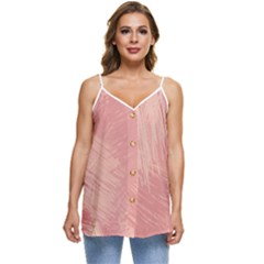 Pink-66 Casual Spaghetti Strap Chiffon Top by nateshop