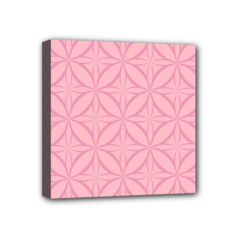 Pink-75 Mini Canvas 4  X 4  (stretched) by nateshop