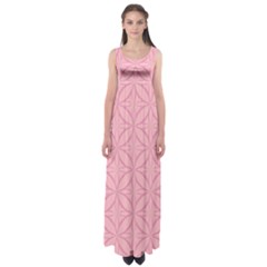 Pink-75 Empire Waist Maxi Dress by nateshop