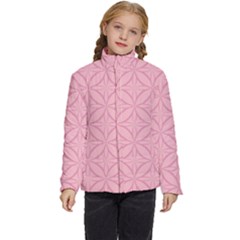 Pink-75 Kids  Puffer Bubble Jacket Coat by nateshop