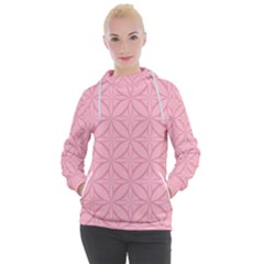 Pink-75 Women s Hooded Pullover by nateshop