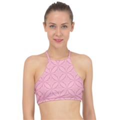 Pink-75 Racer Front Bikini Top by nateshop