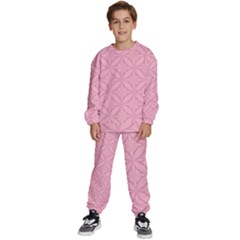 Pink-75 Kids  Sweatshirt Set by nateshop