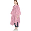 Pink-75 Women s Hooded Rain Ponchos View2