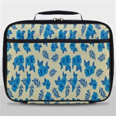 Rose-blue Full Print Lunch Bag by nateshop