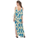 Rose-blue Maxi Chiffon Cover Up Dress View2