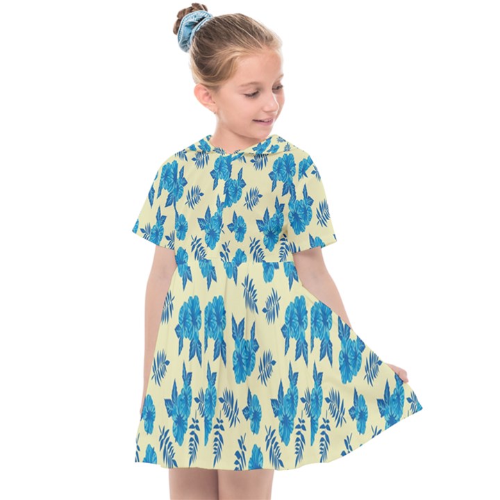 Rose-blue Kids  Sailor Dress