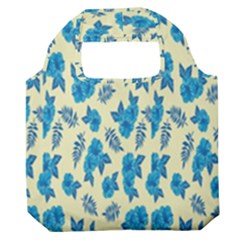 Rose-blue Premium Foldable Grocery Recycle Bag