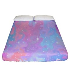 Space-25 Fitted Sheet (queen Size) by nateshop